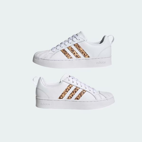 zapatillas-Adidas-Streetcheck-GZ4969-openshopperu-color blanco con yaras color beig claro