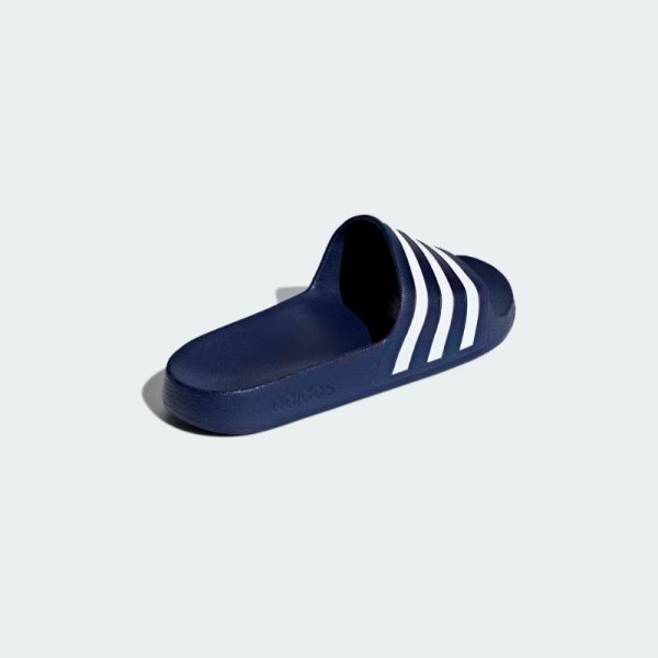 sandalias-Adidas-Adilette-Aqua-F35542-color azul son rayas color blanco