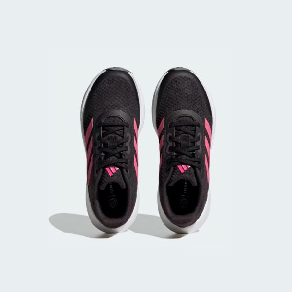 zapatillas-adidas-runfalcon-3-lace-shoes-HP5838-color negro a rayas color rojo